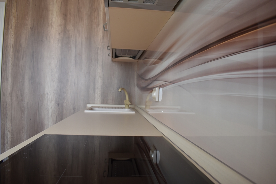 Белый кухонный гарнитур-Кухня МДФ в ПВХ «Модель 504»-фото7