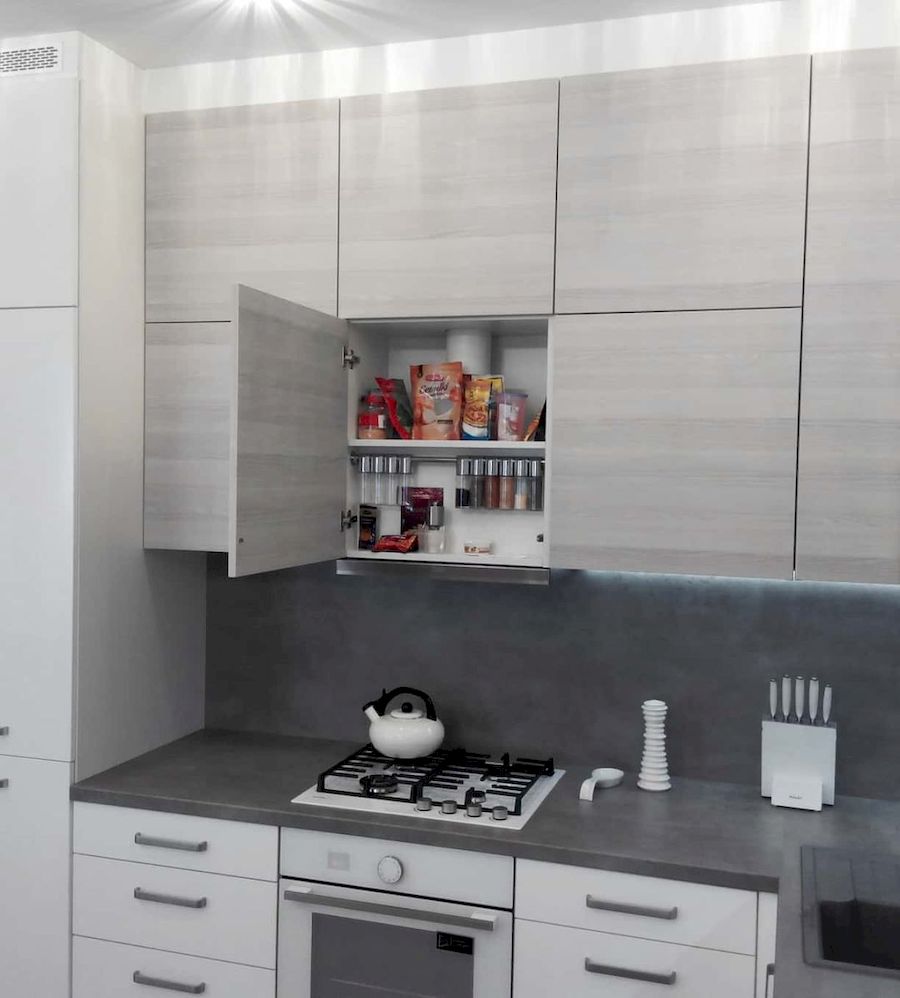 Белый кухонный гарнитур-Кухня из ЛДСП «Модель 650»-фото4
